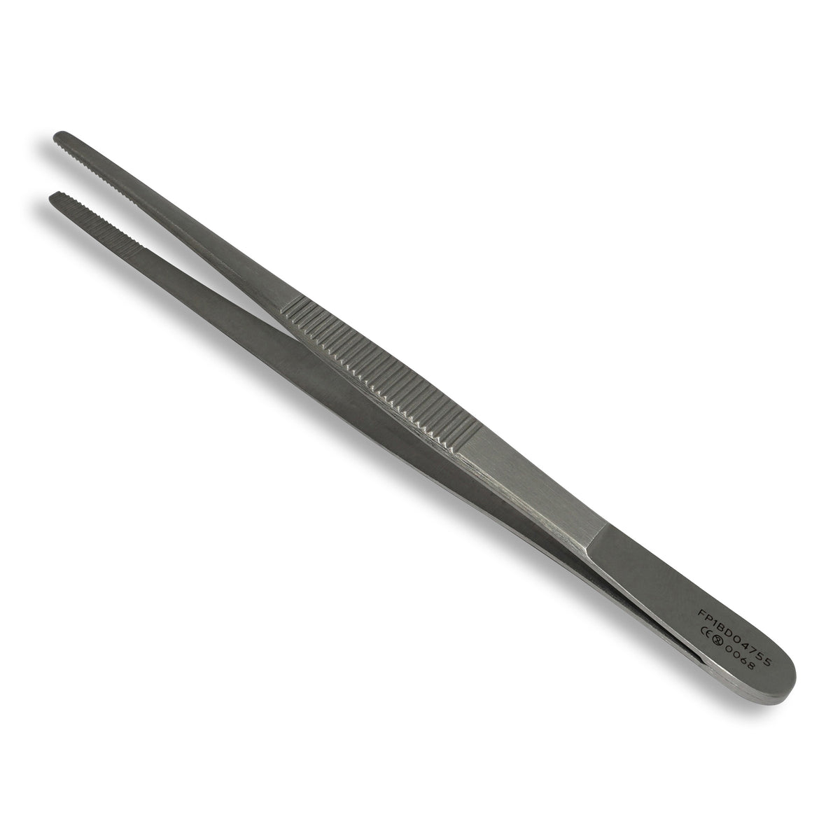 Dissecting tweezers, single use, straight, 145 mm, 15 pieces