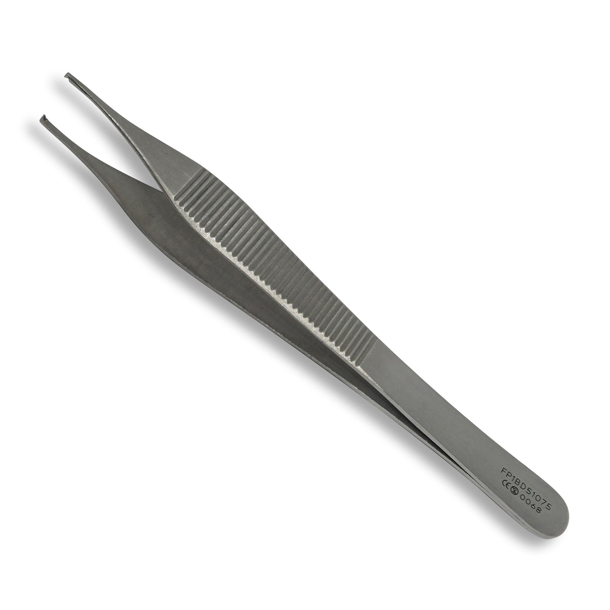 Surgical tweezers Micro Adson 1 x 2 teeth, single use, 120 mm, 20 pieces