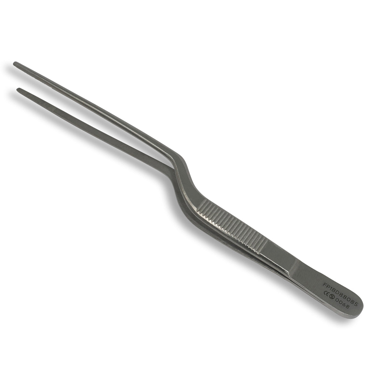 Jansen tweezers, bayonet-shaped, single use, 160 mm, 20 pieces